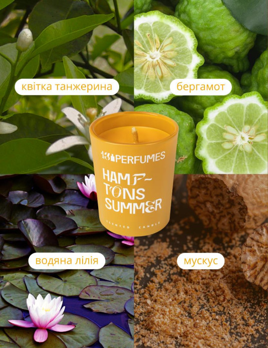 СВІЧКА HAMPTONS SUMMER (95 мл)